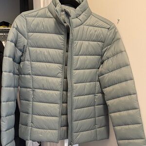 Joe Fresh Women's Gray Puffer Jacket